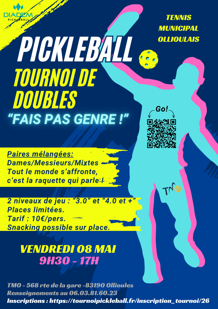 TOURNOI DOUBLES " FAIS PAS GENRE ! " - TMO