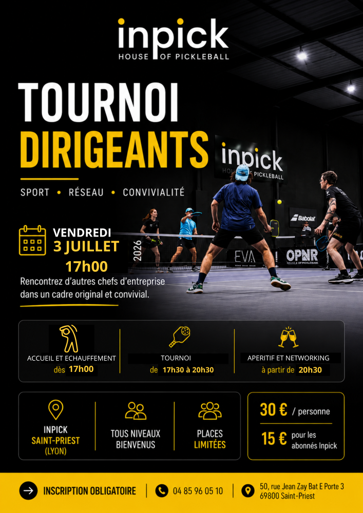 Tournoi Dirigeants inpick juillet
