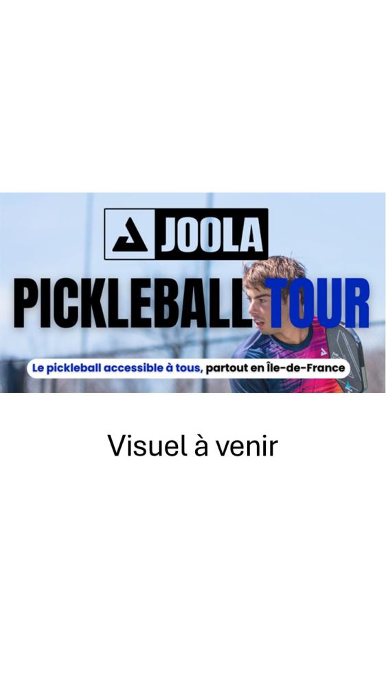 Joola Pickleball Tour Ile de France - Etape de Louveciennes