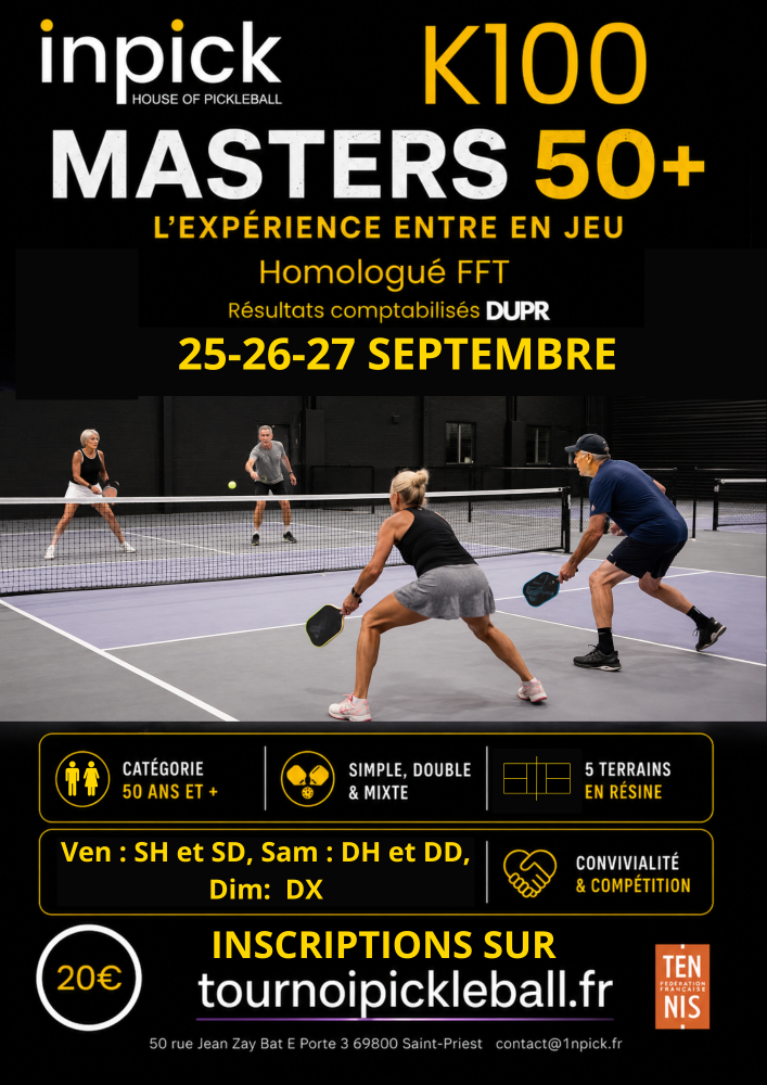 Tournoi K100 +50 inpick